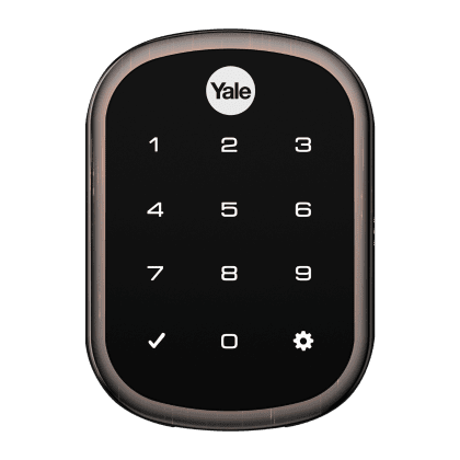 LMDBPACK-OB Yale | LiftMaster Smart Touchscreen Deadbolt in Oil Rubbed Bronze - ASAP Garage Door & Gate Repair
